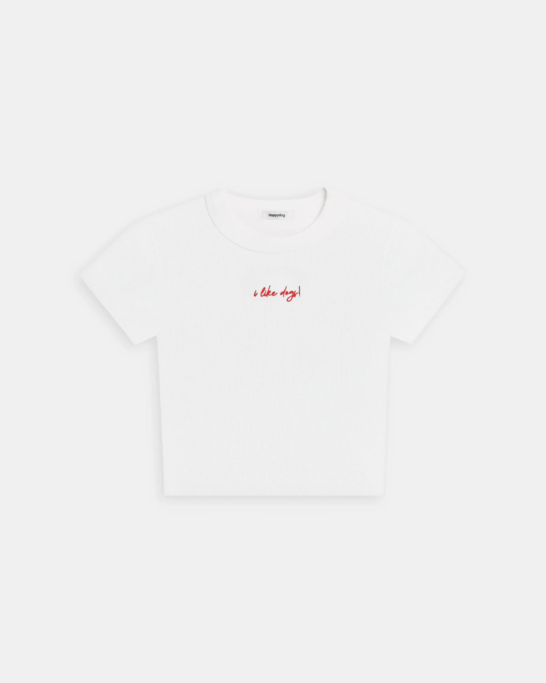 I LIKE DOGS RIBBED BABY TEE